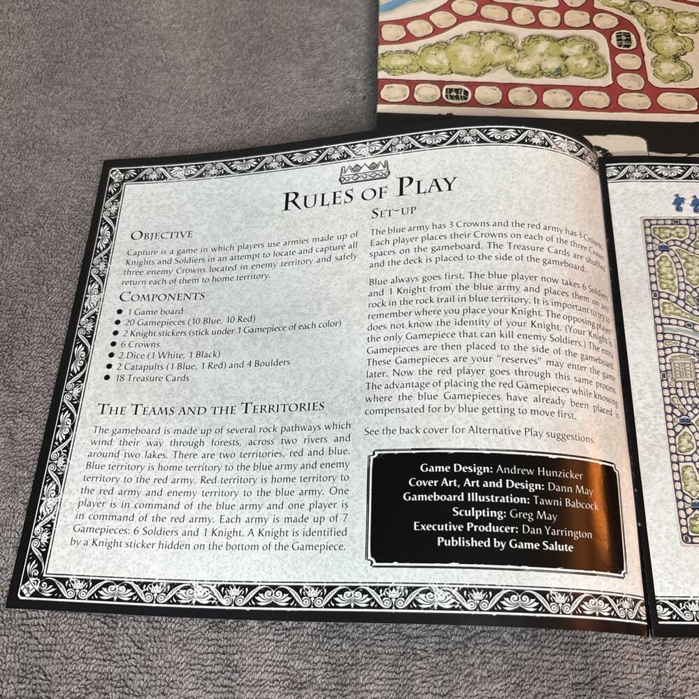 Capture A Modern Day Medieval Wargame By Andrew Hunzicker 2015 Game Salute EUC - Picture 8 of 13
